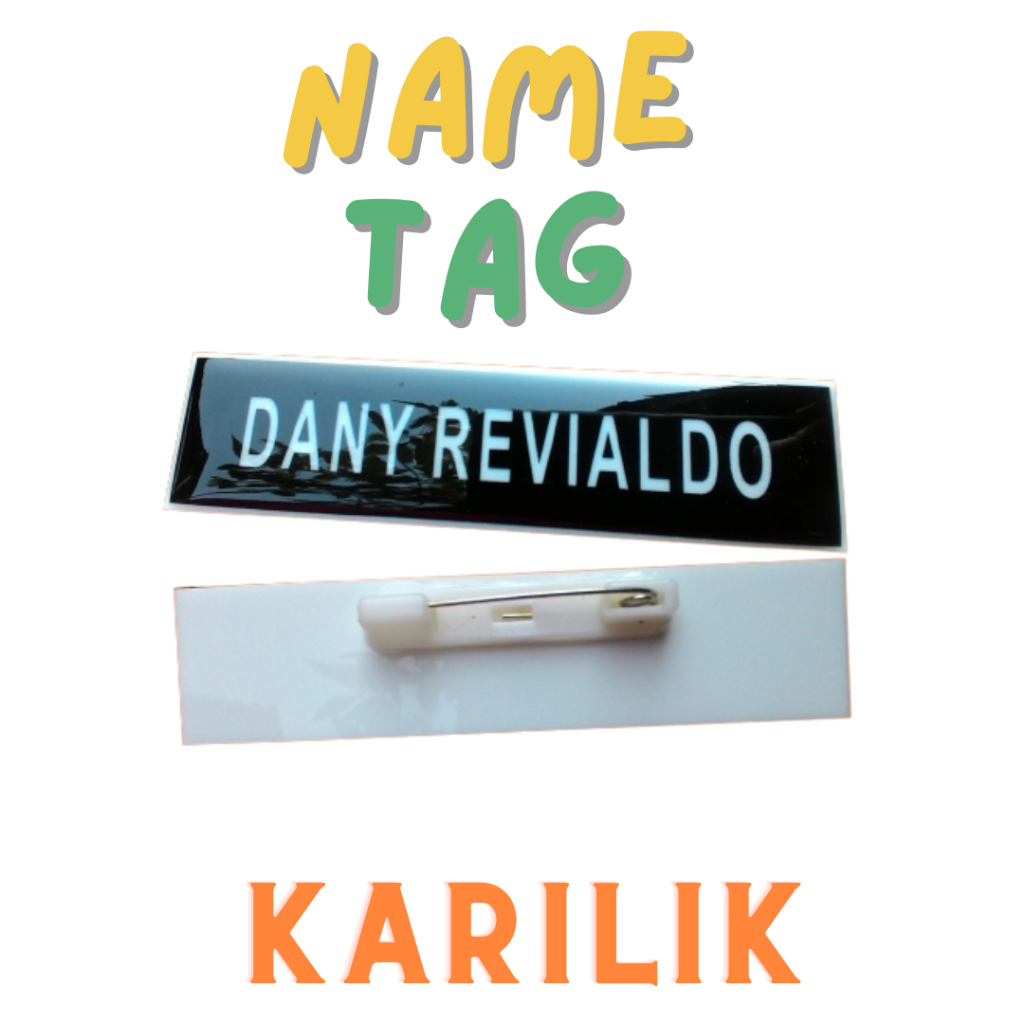 

Name Tag Akrilik