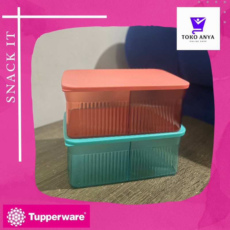 SNACK IT TUPPERWARE / TOPLES TUPPERWARE