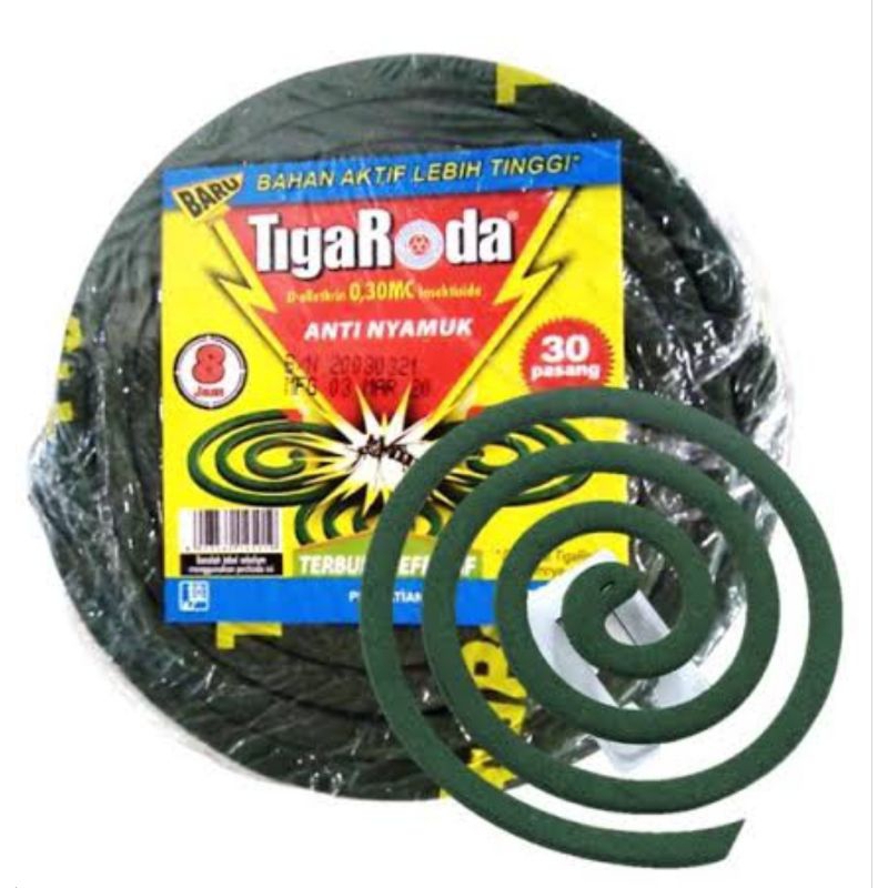TIGA RODA ANTI NYAMUK ISI 30 PASANG / TIGA RODA ROL / TIGA RODA OBAT NYAMUK MURAH LOS / obat nyamuk 