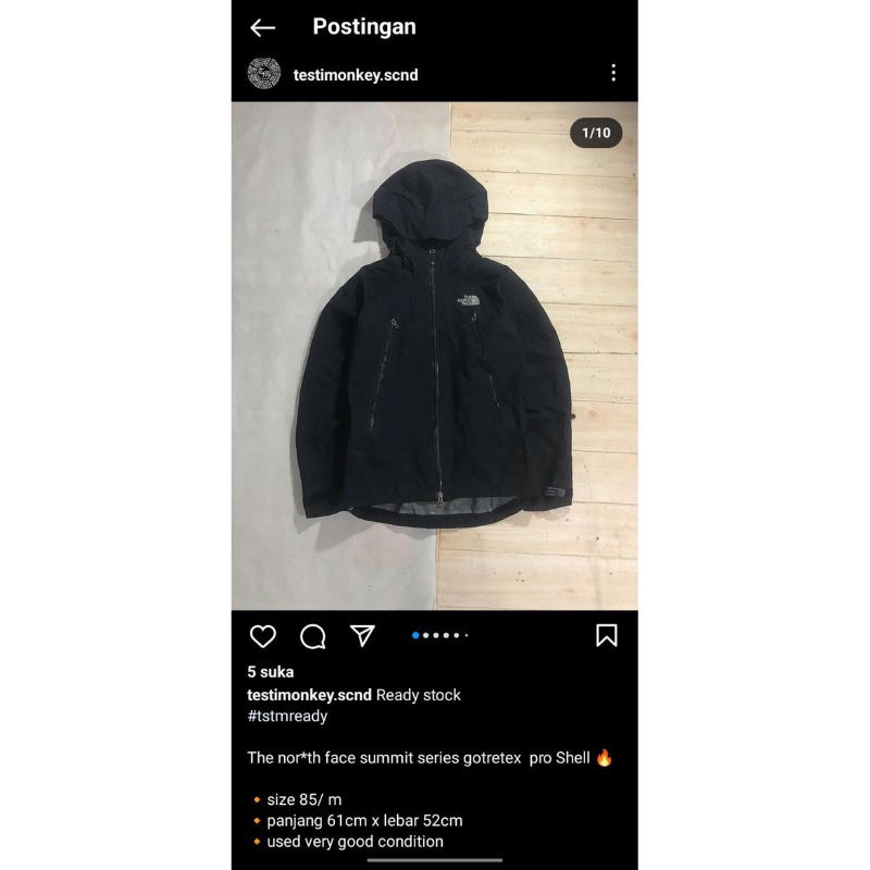 Tnf goretex pro Shell