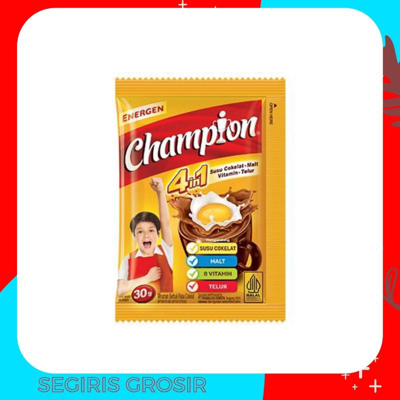 

Energen Champion sereal Renceng isi 10