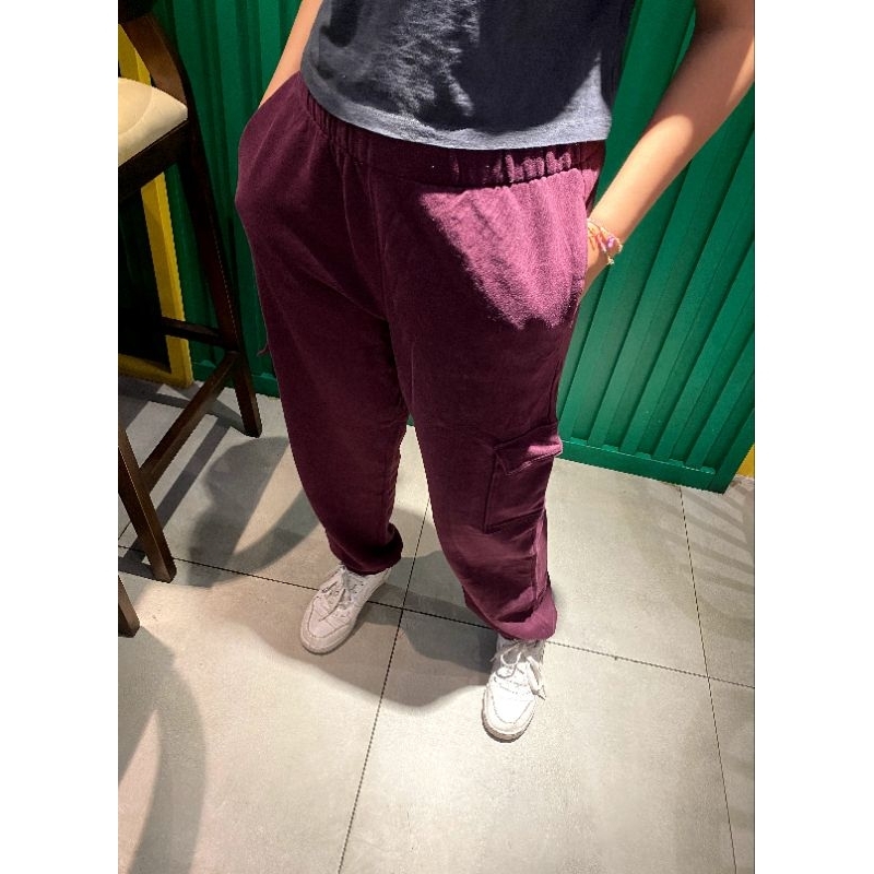 Hollister cargo dad jogger sweatpants