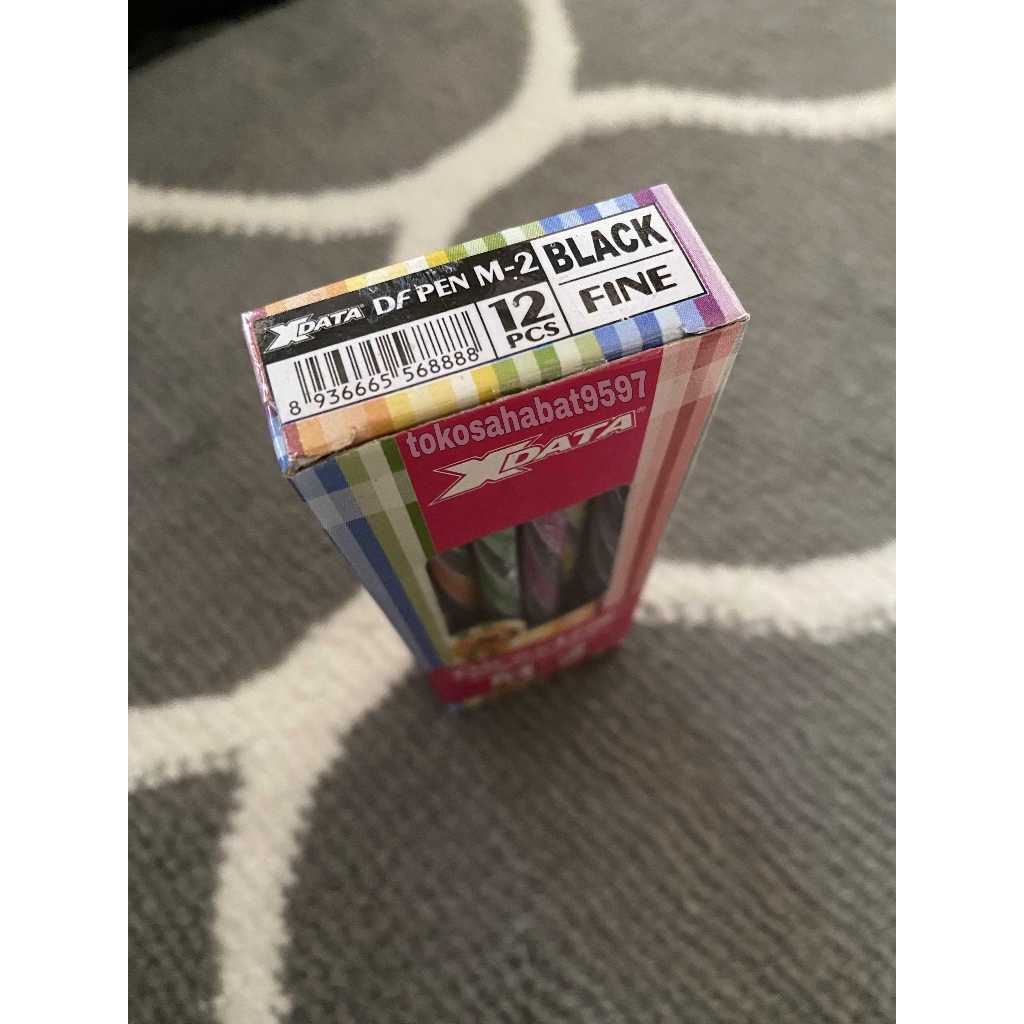 

Bolpen/Ballpoint/Pulpen/Ballpen X-Data M-1 / M-2 Hitam Murah