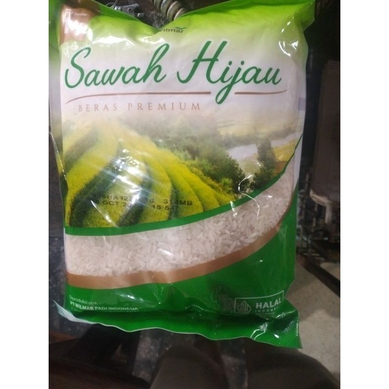 

Beras Premium Sawah Hijau 1kg