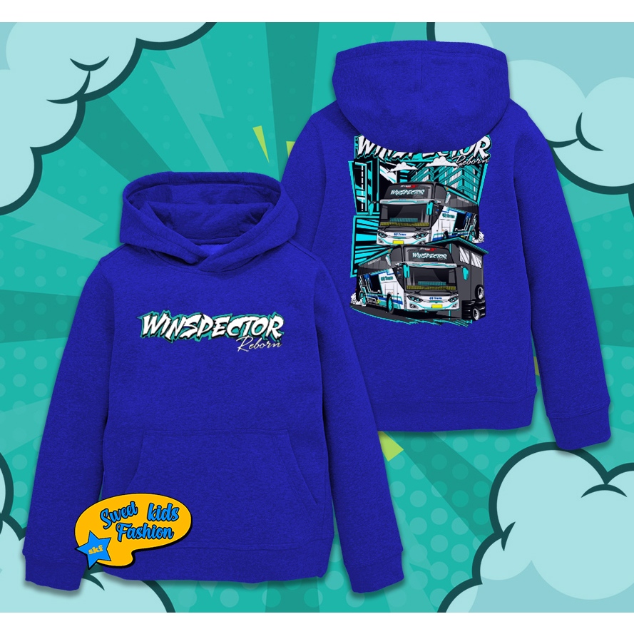 Hoodie Anak Winspector Bis Mania Jaket Anak Bus Mania Winspector (BISA COD)