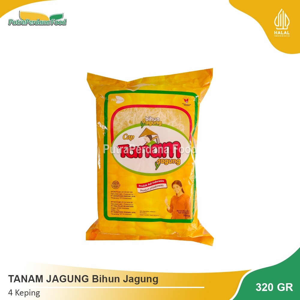 

BIHUN JAGUNG Tanam Jagung 320gr (4 Keping)