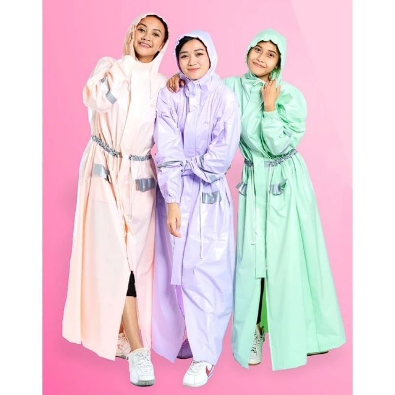 JAS HUJAN GAMIS SALSABILA PLEVIA