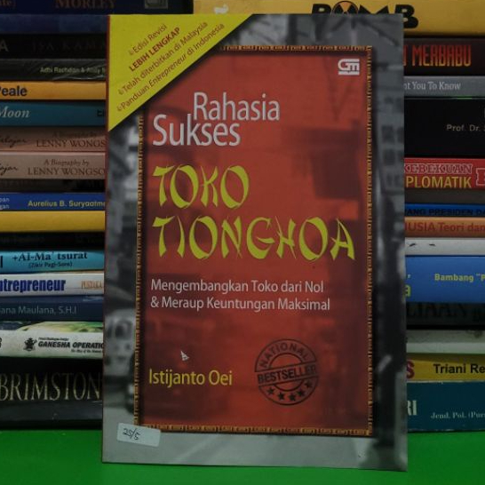 BUKU BEKAS MULUS PENGEMBANGAN DIRI DAN KARIR - RAHASIA SUKSES TOKO TIONGKOA