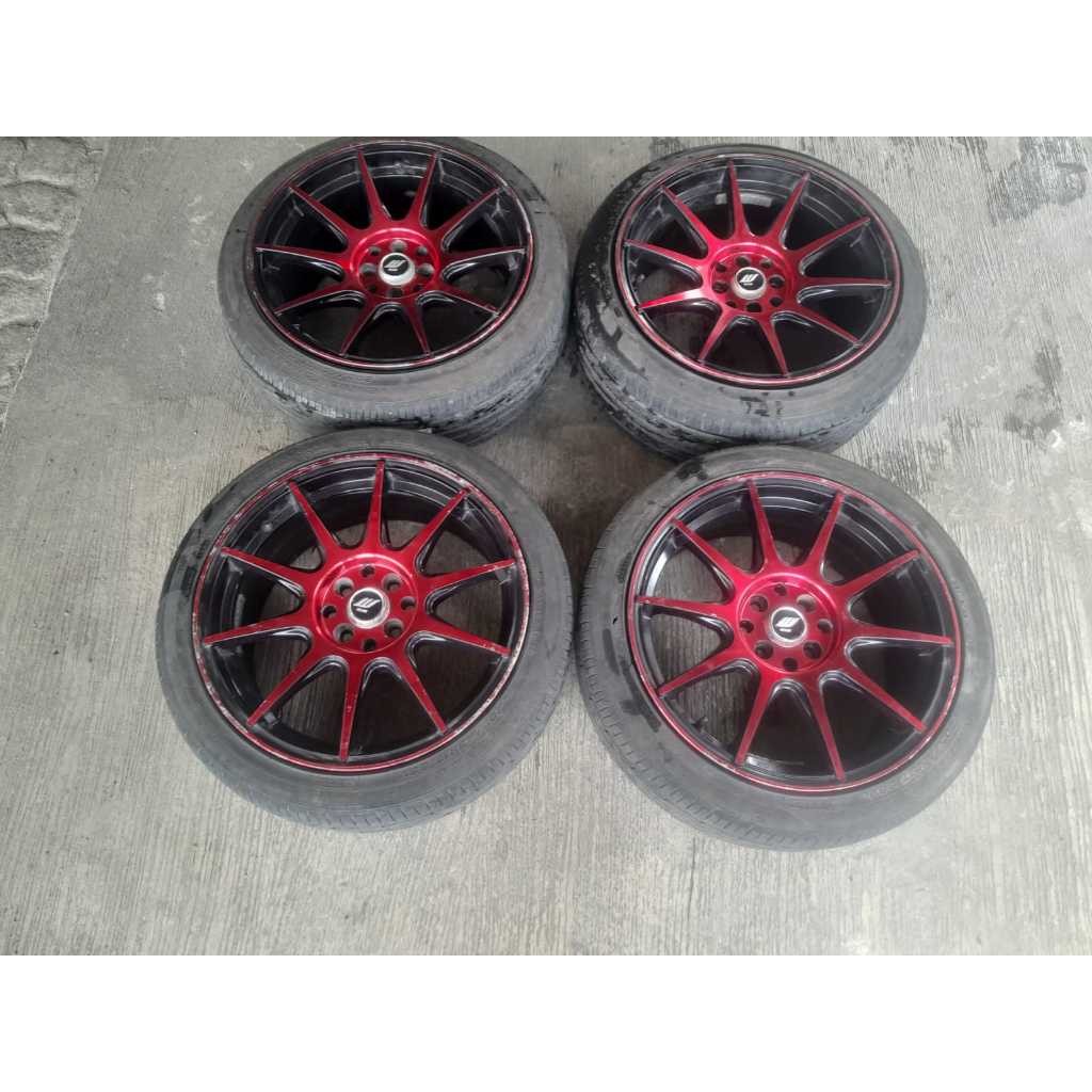 VELG SEKEN RESING WORK RING 17 PCD 4X100/114 + BAN