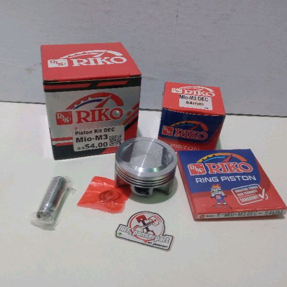 PISTON KIT SEHER SET RING BORE UP 54/54,5 MM PEN 13 YAMAHA MIO J /GT SOUL GT MIO M3 MIO Z MIO 125 FI