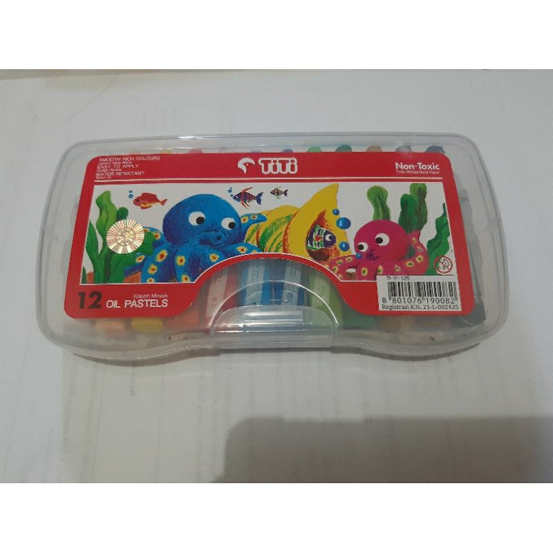 

Crayon TITI Oil 12 Warna