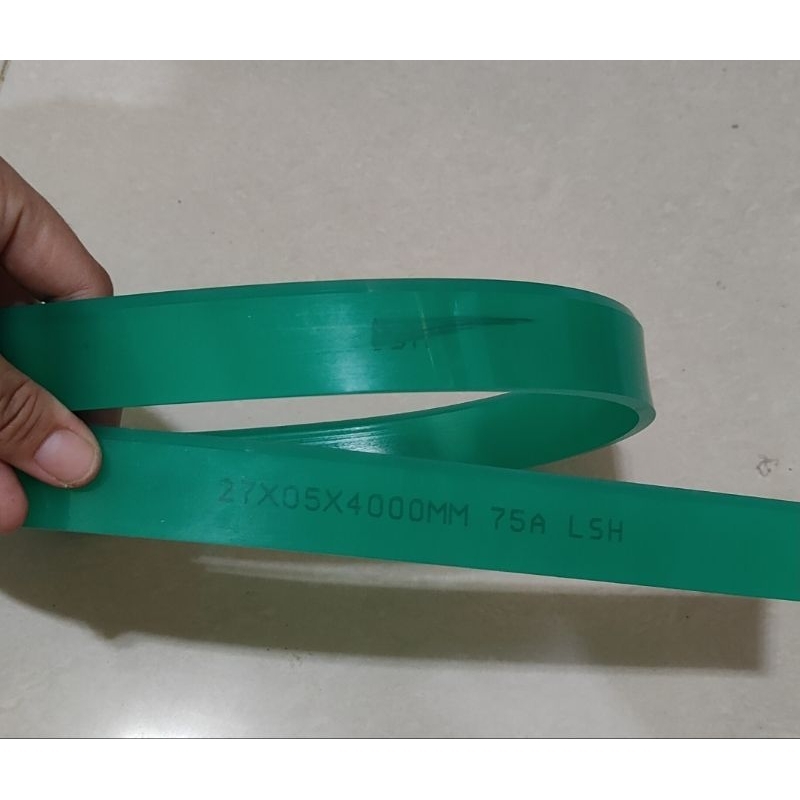 karet rakel SABLON lancip Hijau  75A