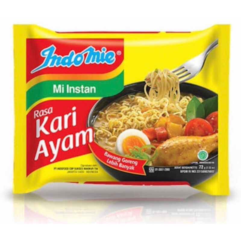 

Indomie kari ayam 5 bungkus