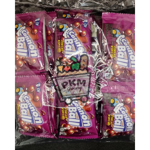 

[GROSIR] CANNON BALL Coklat Kunyah isi 24 pcs /pack
