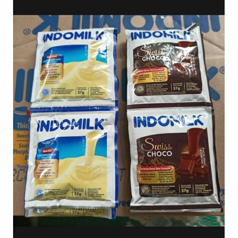 

Indomilk Susu Kental Manis 37gr Isi 6 Sachet