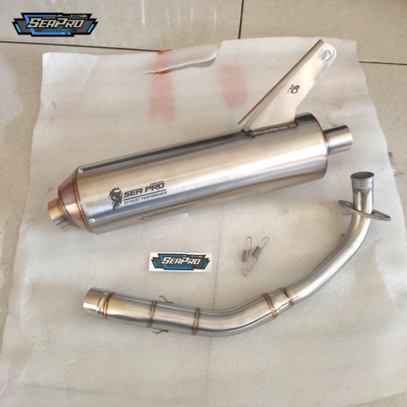 knalpot standar racing Inlet 38 Beat deluxe Scoopy new Mio m3 Dll  Original