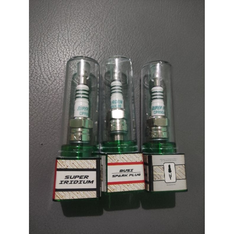 Busi super iridium plus BRT RACING CPR9EAIX - 9B busi panjang honda beat scoopy spacy genio 110 vari