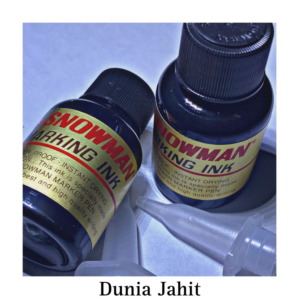 

TINTA REFILL SPIDOL SNOWMAN PERMANENT WARNA HITAM