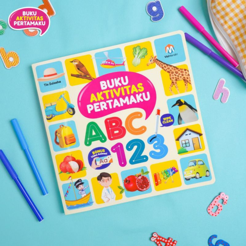 Buku Aktivitas Pertamaku ABC dan 123