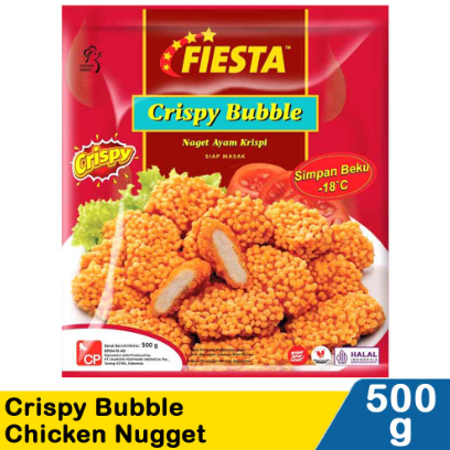 

Fiesta Chicken Crispy Bubble 500gr - King Frozen Tondano (Frozen Food Tondano)