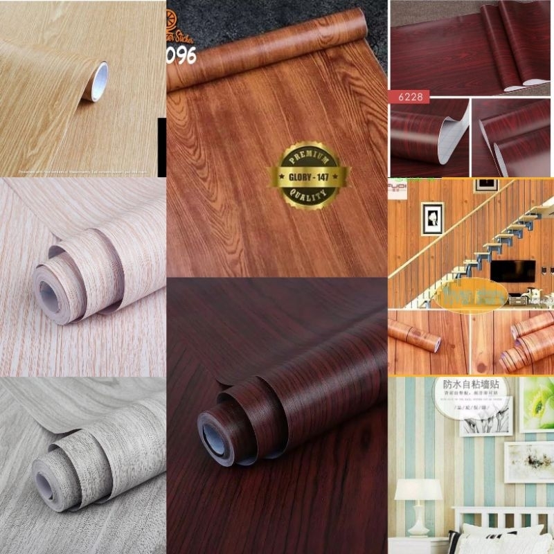 WALLPAPER DINDING WALLPAPER KAYU TRIPLEK