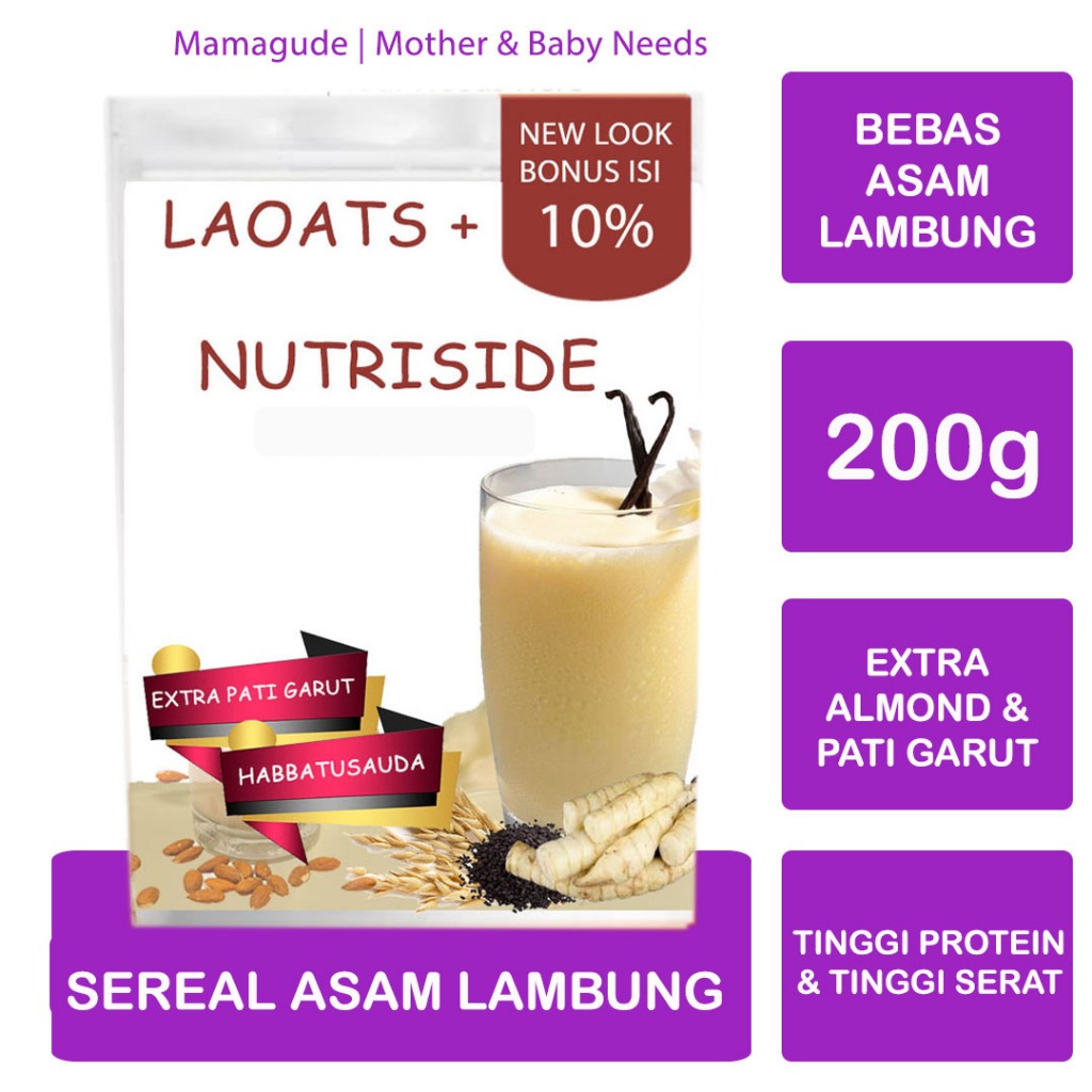 

Umbi Garut Milk Laoats (200g)