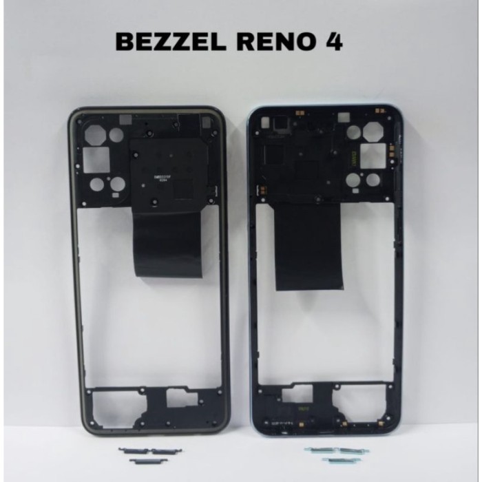 Bezel Bazel Tulang Tengah Tutup Mesin Oppo Reno 4 4g Tatakan Mesin