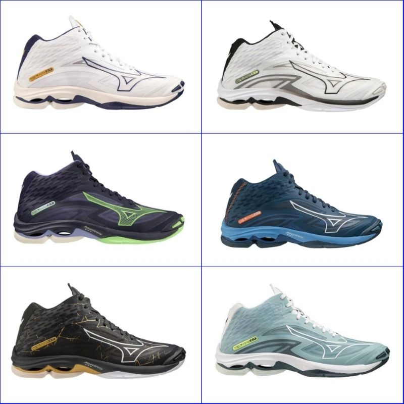 Sepatu Volly Mizuno Wave Lightning Z7 Mid Original Terbaru