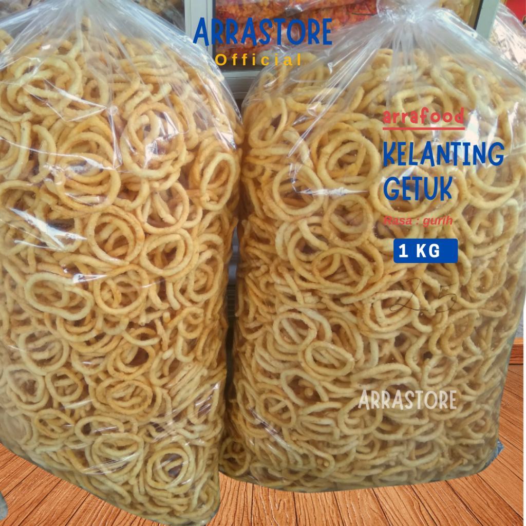 

[1 KG] Kelanting Getuk Padet Lanting tumbar Snack Asli Lampung