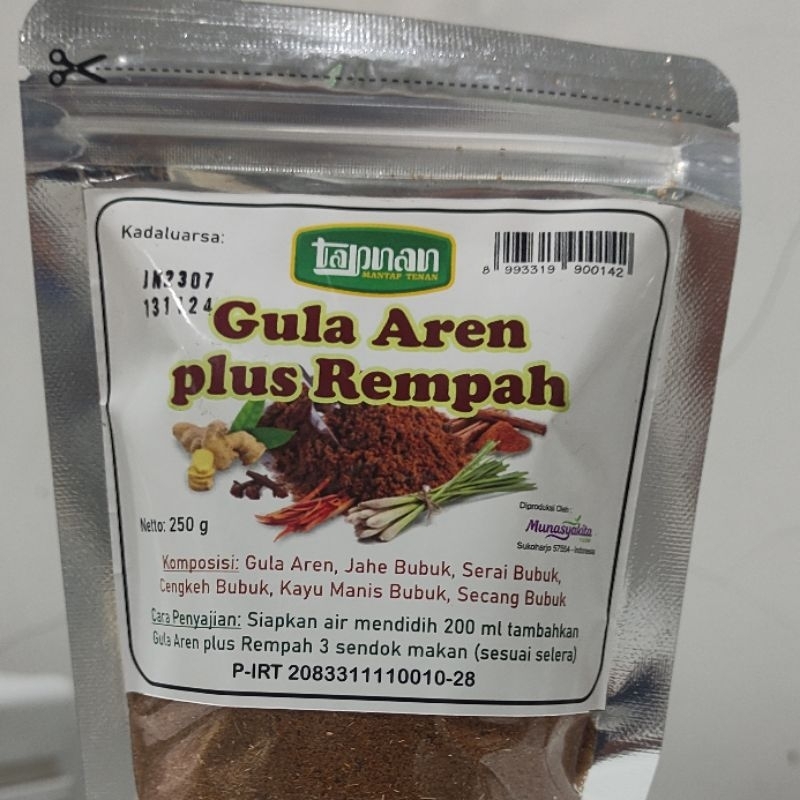 

Gula Aren plus rempah 250g