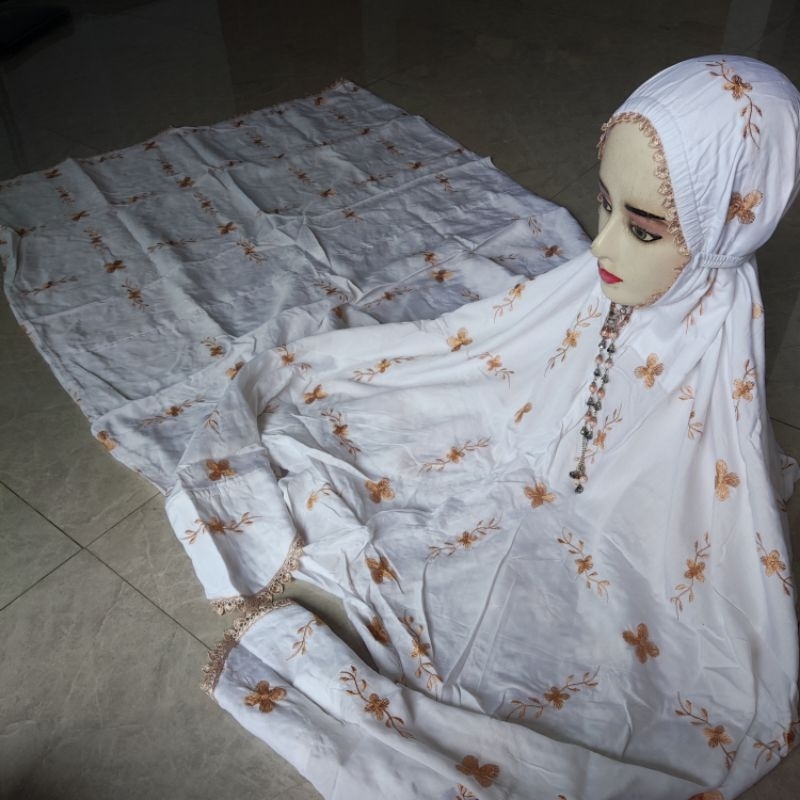 mukena terusan rayon dandelion