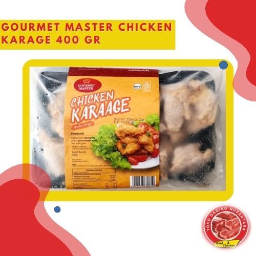 

GOURMET MASTER CHICKEN KARAGE 400 GR
