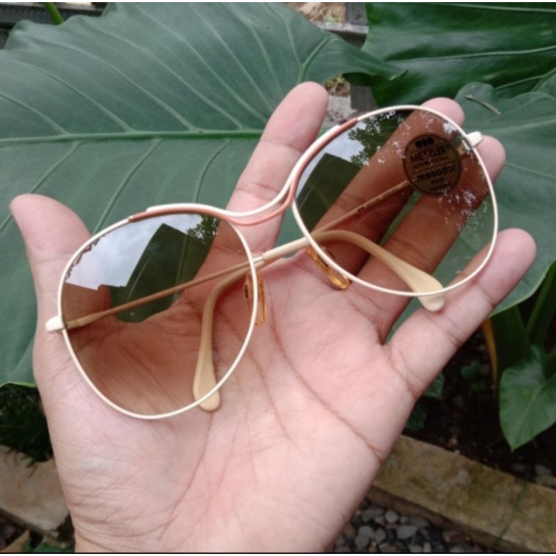 Kacamata Vintage Wanita Metzler 1940 Fashion 80an Sunglases