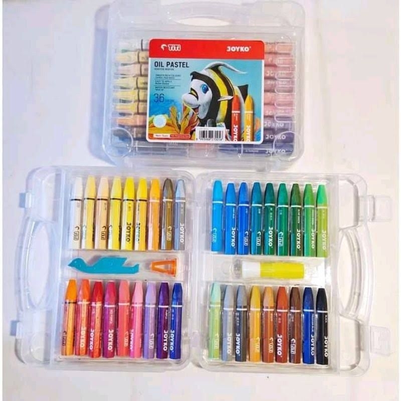 

crayon isi 36 merek joyko wqrn warni