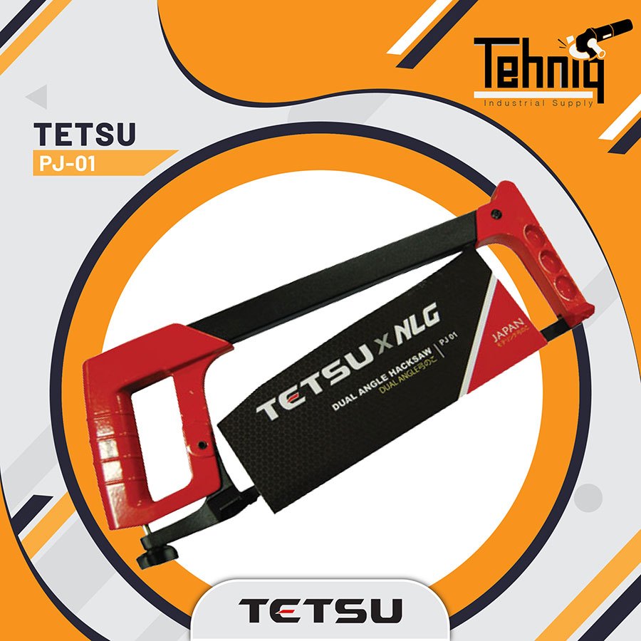 Tetsu Gergaji Besi Dengan Mata Gergaji Besi 12 Inch / Tetsu Hacksaw with Handle