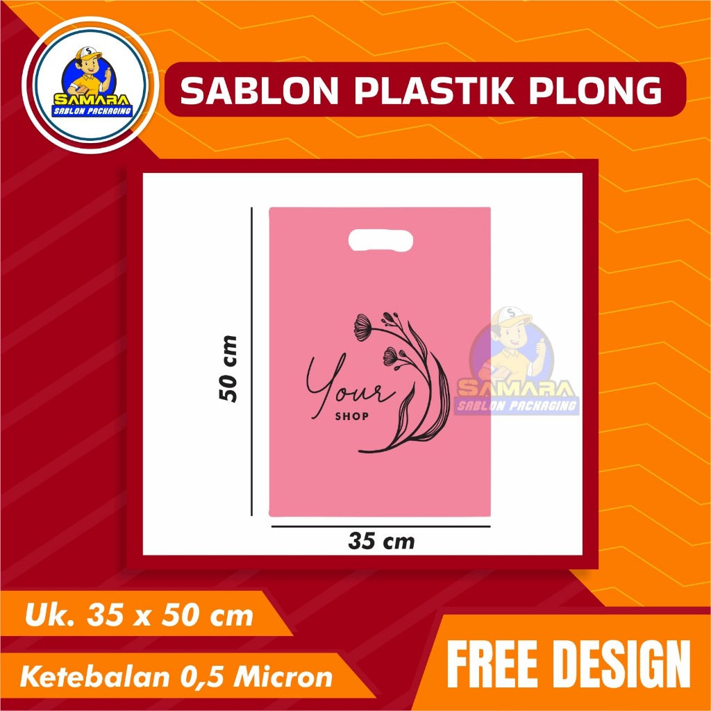 

Plastik sablon 35x50 0.5 micron [PLONG]