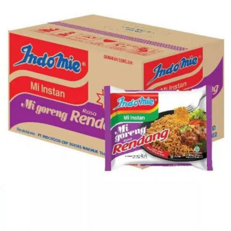 

INDOMIE GORENG RENDANG 1 dus isi 40