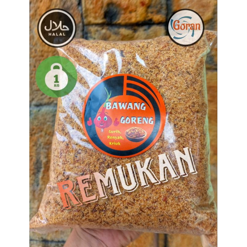 

REMUKAN / KOYA / PANIR AYAKAN BAWANG GORENG MERAH KEMASAN 1 KG