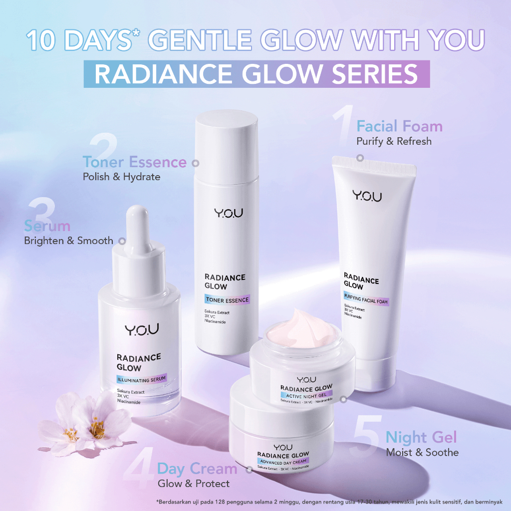 YOU Radiance Glow Series/ Skincare Y.O.U