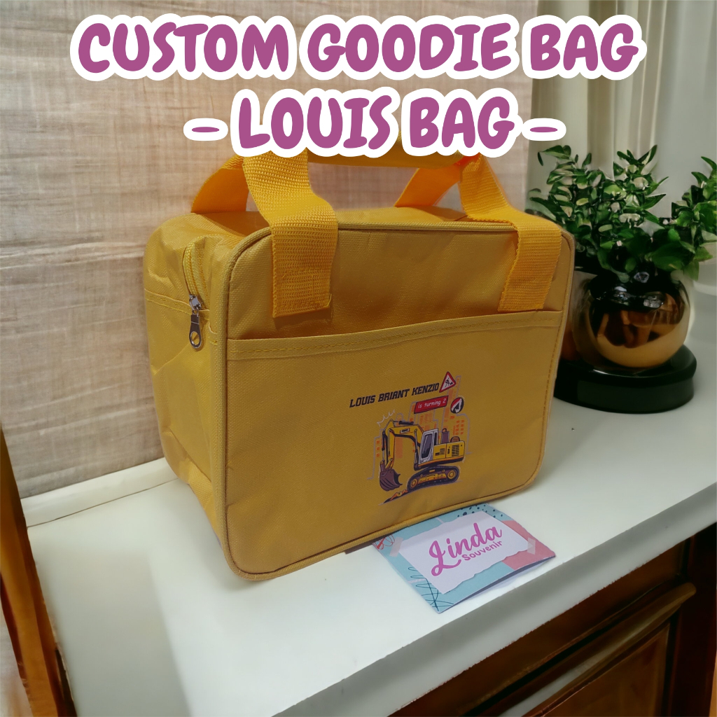 

LOUIS BAG / TAS MEKSIKO GOODIE BAG ULTAH CUSTOM