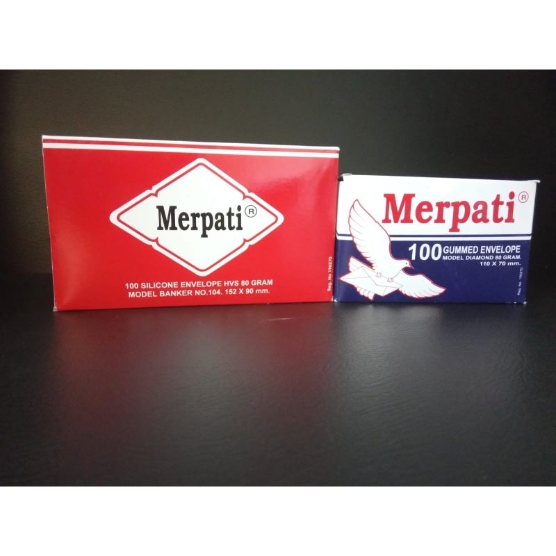 

Amplop Merpati Kecil Dan Sedang 1 box