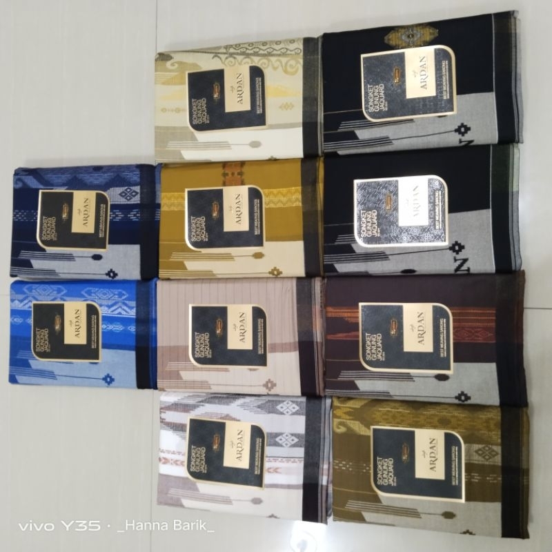 sarung ketjubung platinum & ardan star jkm ( jaguard kembang) & ardan SGJ (songket gunung jaguard)& 