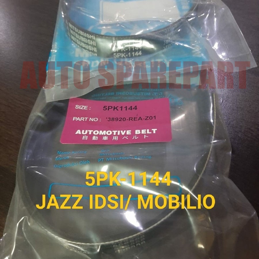 fan van v belt tali kipas 5pk1144 jazz idsi mobilio 5pk-1144