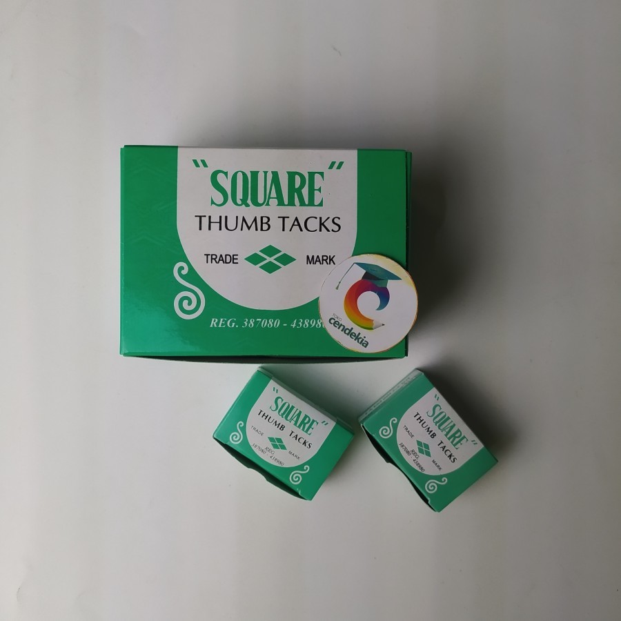 

Paku Payung Pines SQUARE - 1 kotak (50pcs)