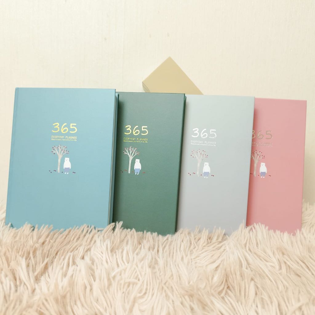 

Buku Jurnal Harian/ Everyday Planner 365 / Diary / Buku Diary / Buku Harian / Notebook/ Buku Notes/ Buku Tulis