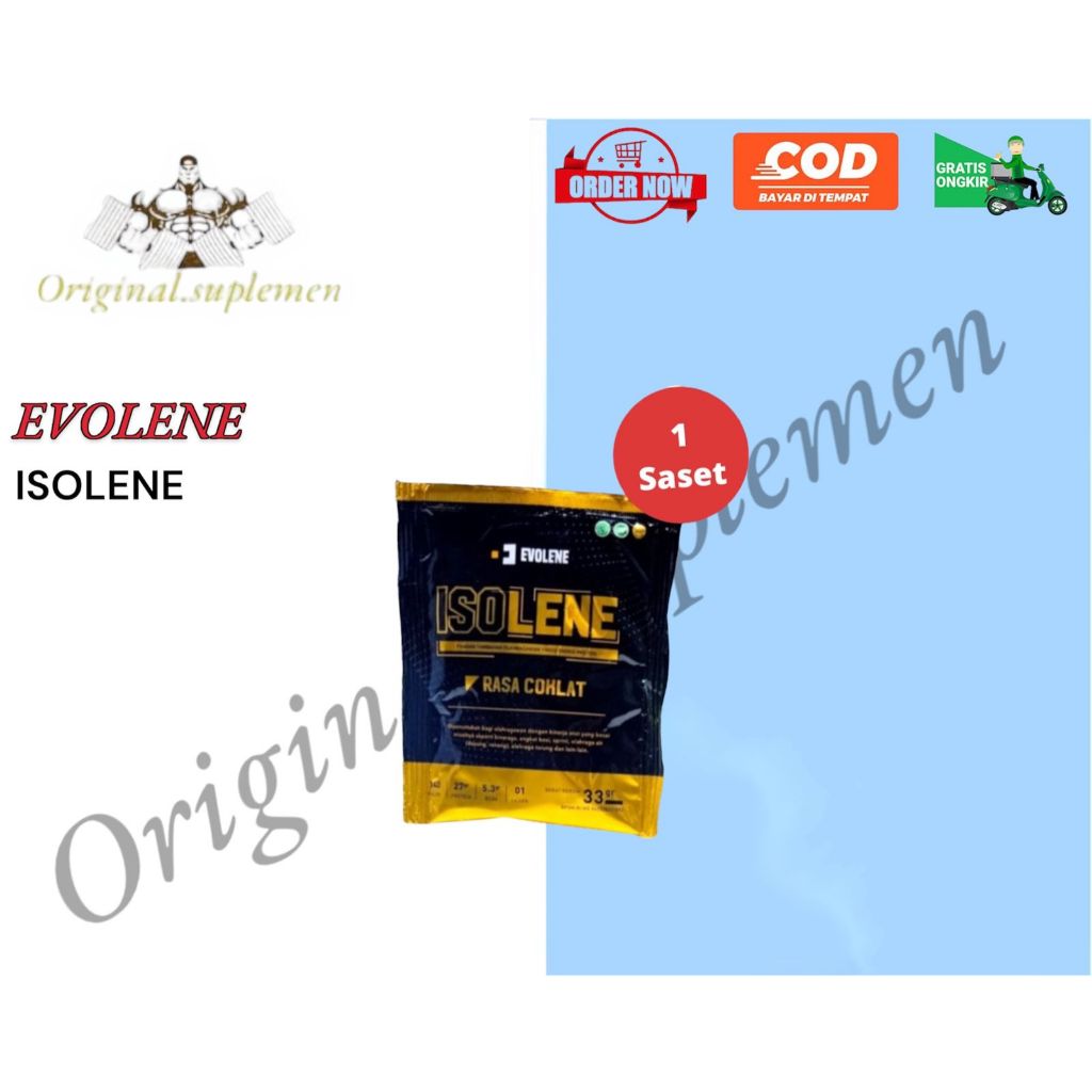 Evolene Isolene 1 sachet Whey Isolate Protein Evolene-Medan