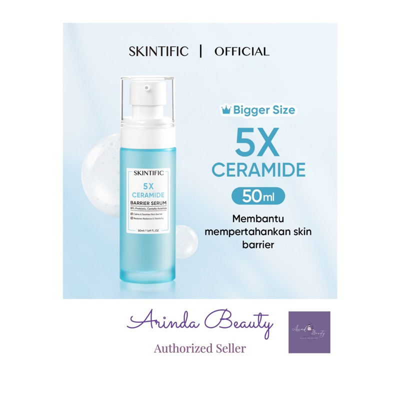 SKINTIFIC 5X Ceramide Skin Barrier Face Serum