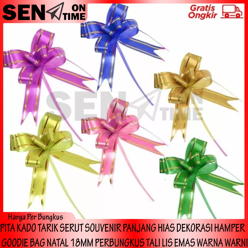 

PITA SERUT KADO SOUVENIR TARIK DEKORASI 18MM PANJANG HIAS HAMPERS GOODIE BAG NATAL PERBUNGKUS TALI WARNA WARNI SOVENIR SOUPENIR SOUFENIR SOPENIR SOFENIR PENGHIAS TAREK PARCEL PITAA JEPANG PERCANTIK MOTIF GARIS GAMBAR LIS EMAS