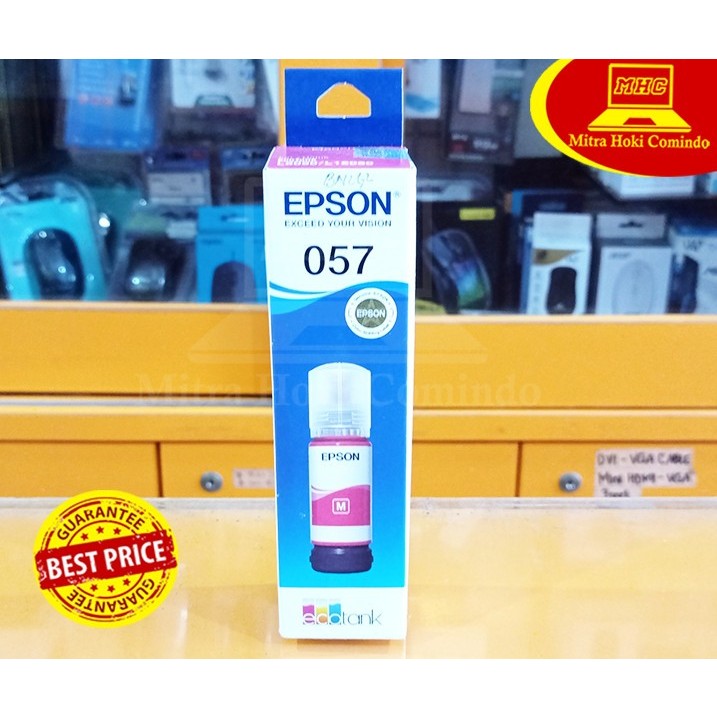 TINTA EPSON 057 09D TINTA EPSON L8050 L18050 ORIGINAL MAGENTA