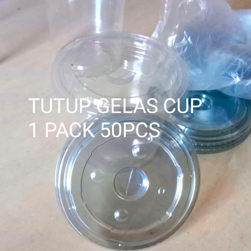 TUTUP CUP PLASTIK MERK BINTANG BUAT UK 10oz/12oz/14oz/16oz/18oz/22oz